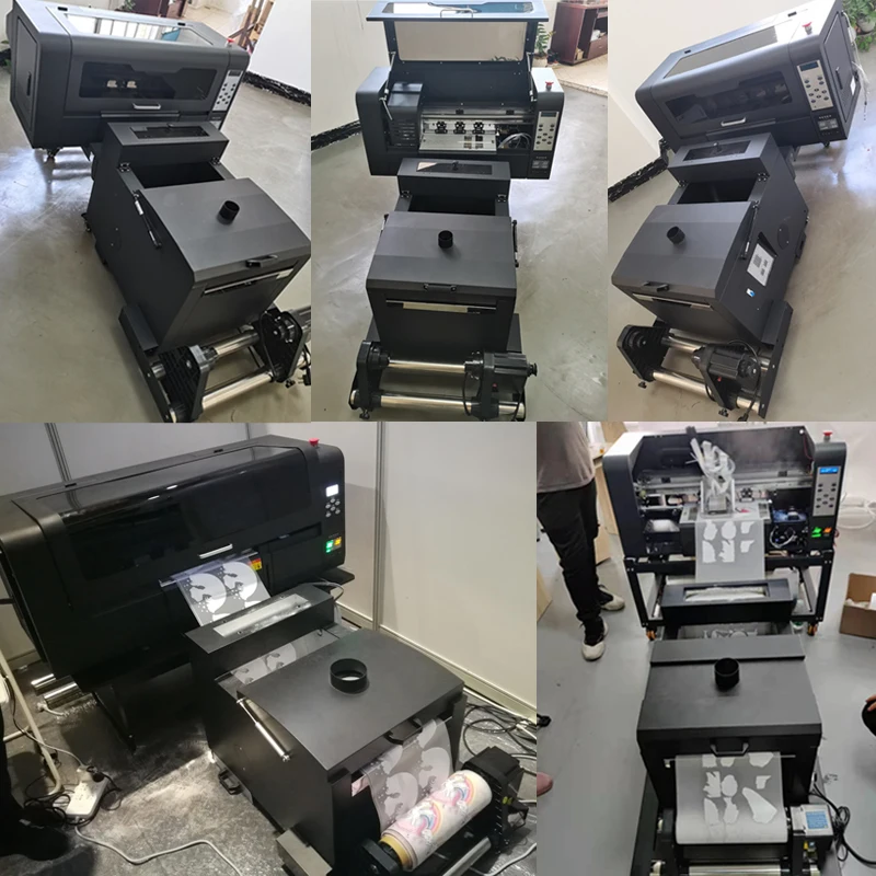 Professional Dtf Printer A3 Manufacturer 5 Colors Dtf Printer for T-Shirt Printing Machine Dual Epson I1600 Head Dtf Printer