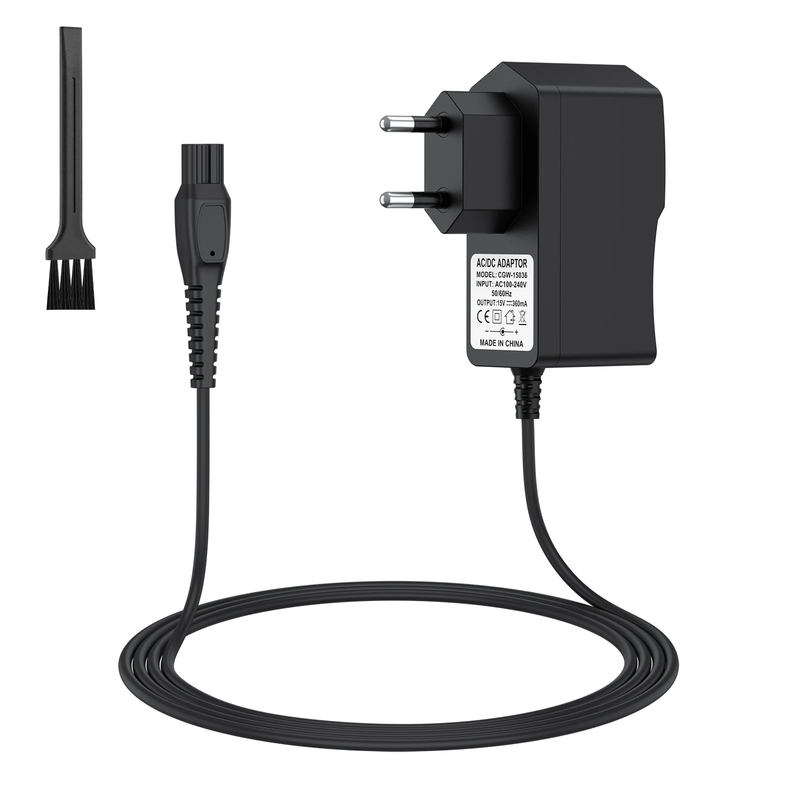 Cable cargador de afeitadora de 15V, Reino Unido, UE, EE. UU., para Philips Series 3000 7000 9000 5000/OneBlade Pro/S6680 MG7791 MG3750 MG7750 S9311, cable de alimentación