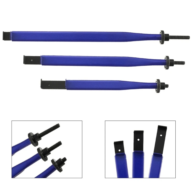 3Pcs 다목적 확장 꽉 클램프 조정 가능한 너트 볼트 그립 렌치 레버리지 KXRE