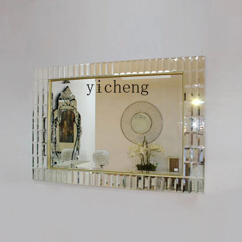 

ZZ Modern Decoration Entrance Mirror Home Wall Decoration Background Wall Makeup Bathroom Mirror
