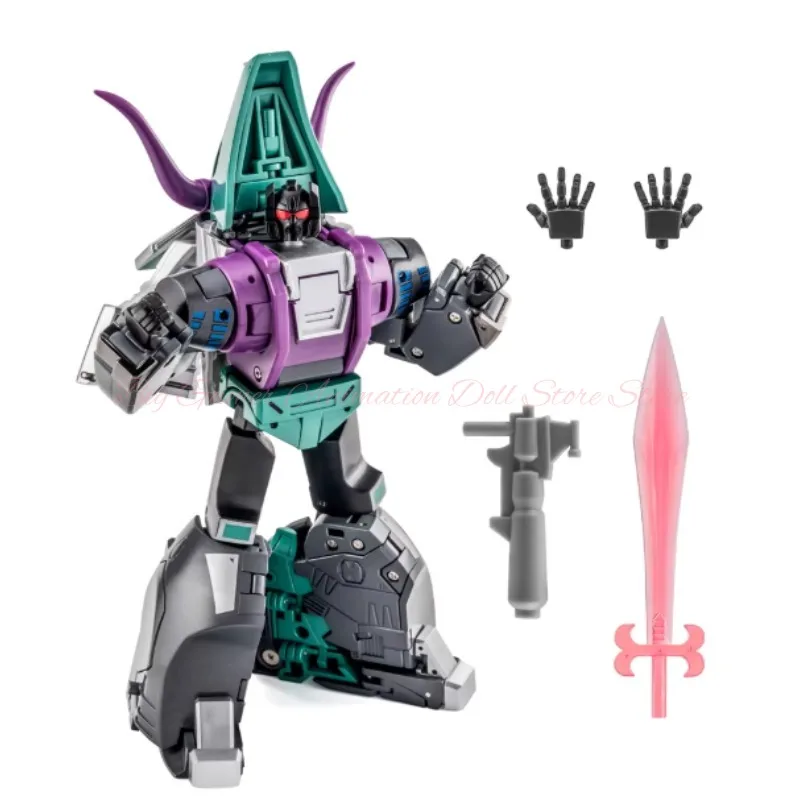 【Dostępne】 Zabawka Transformująca H63B Mirror Iron Slag Mały Robot Model Prezent