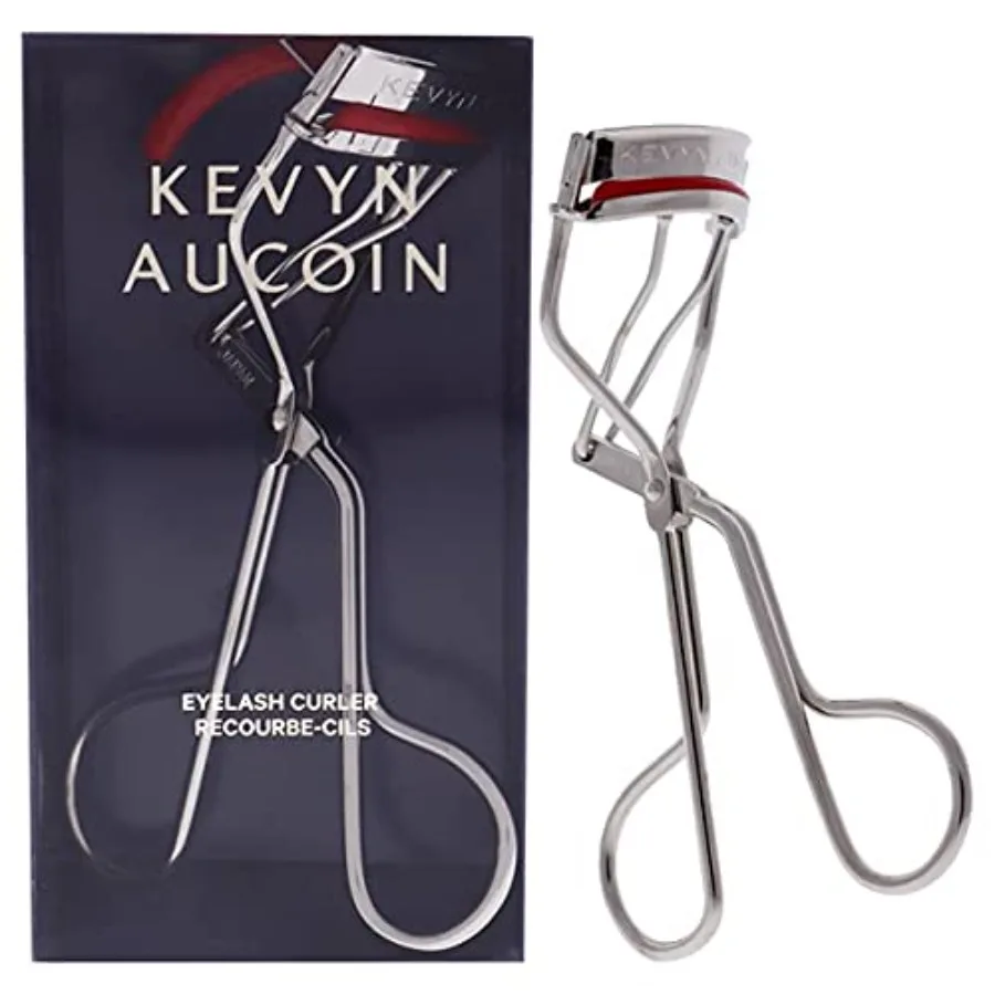 Kevyn Aucoin The Eyelash Curler: herramienta profesional de maquillaje para después de la aplicación de rímel con un efecto de rizo duradero de fácil uso