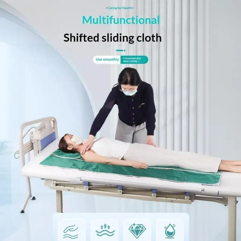 Slide Sheet For Elderly Bedridden Patient Lifting Sliding Washable Cloth Positioning Bed Transfer Pad