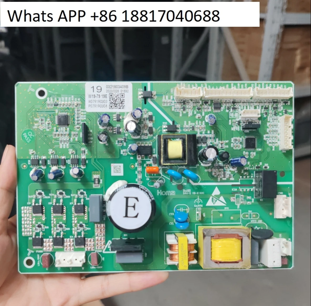 

Original Omagh refrigerator main board W19-7919E control main board power board accessories