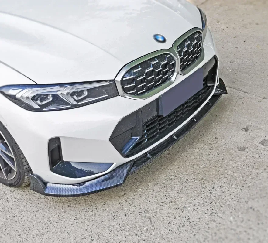 For Bmw G20 G21 LCI 2022 2023 Front Bumper Lip Spoiler Splitter Lip Chin Car Accessories Tuning Protector Guard Covers Body Kit