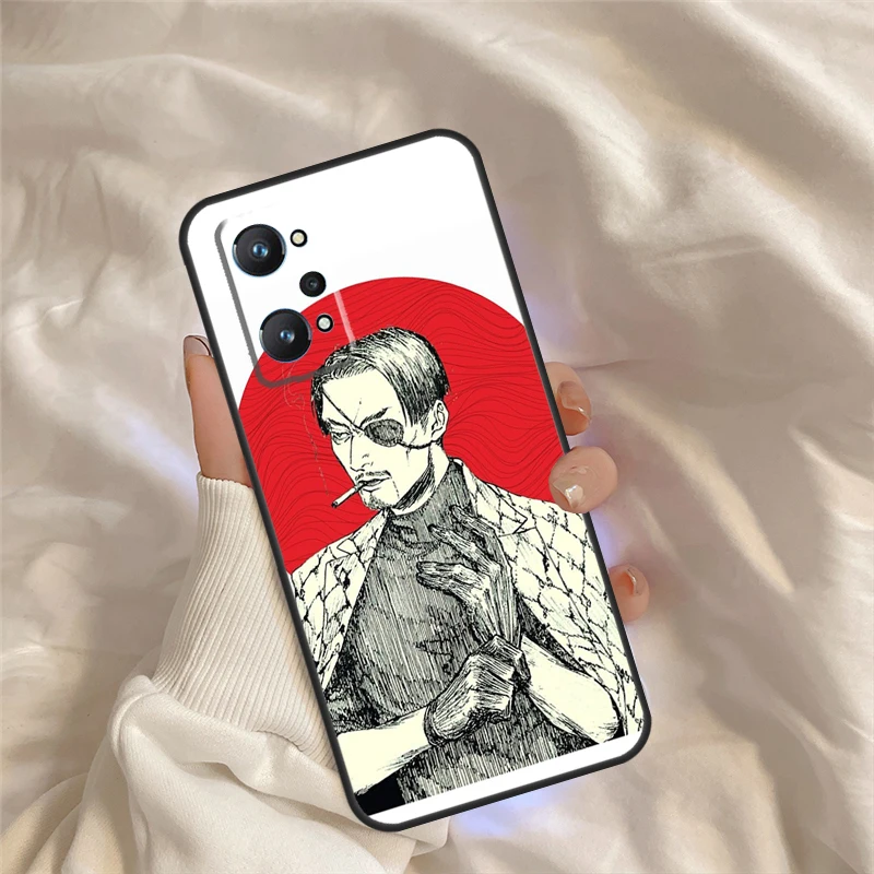Japan Yakuza For Realme C55 C35 C33 C31 C30 C25 C21Y C15 C11 GT Neo 5 3 2 Realme 9 10 11 Pro Plus Case