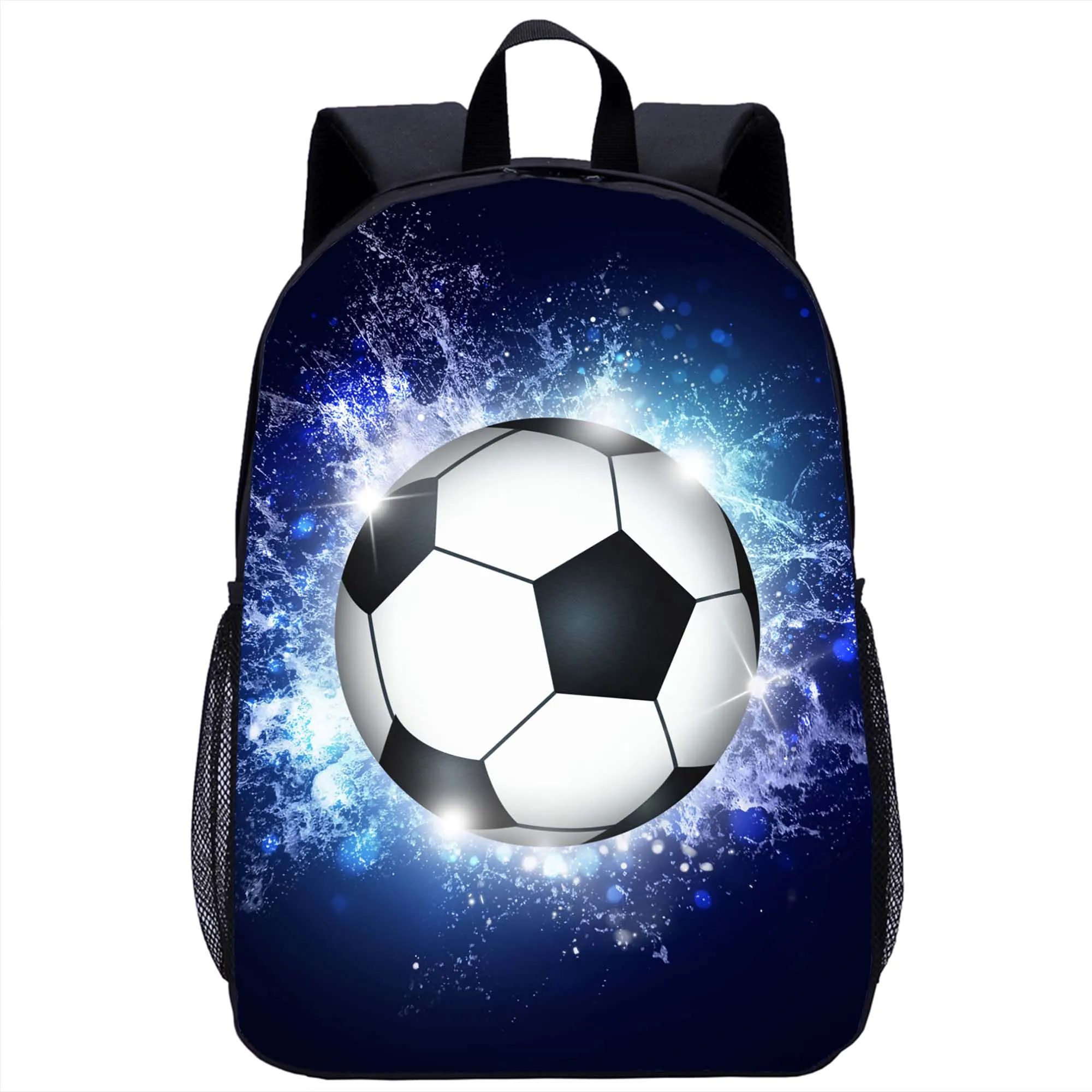 

Water Cool Football School Bag Children's Backpack Teens Cool Backpacks Suitable for Kindergarten Bookbags Boys Girls School Bag