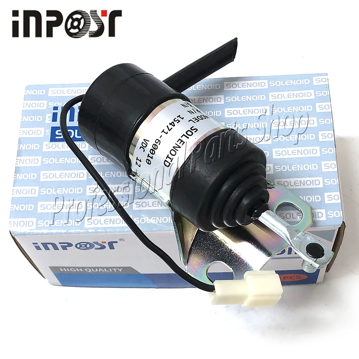 15471-60010 12V Fuel Stop Cut Off Solenoid 1547160010 for Kubota B1250 B1750 L2900 L4200