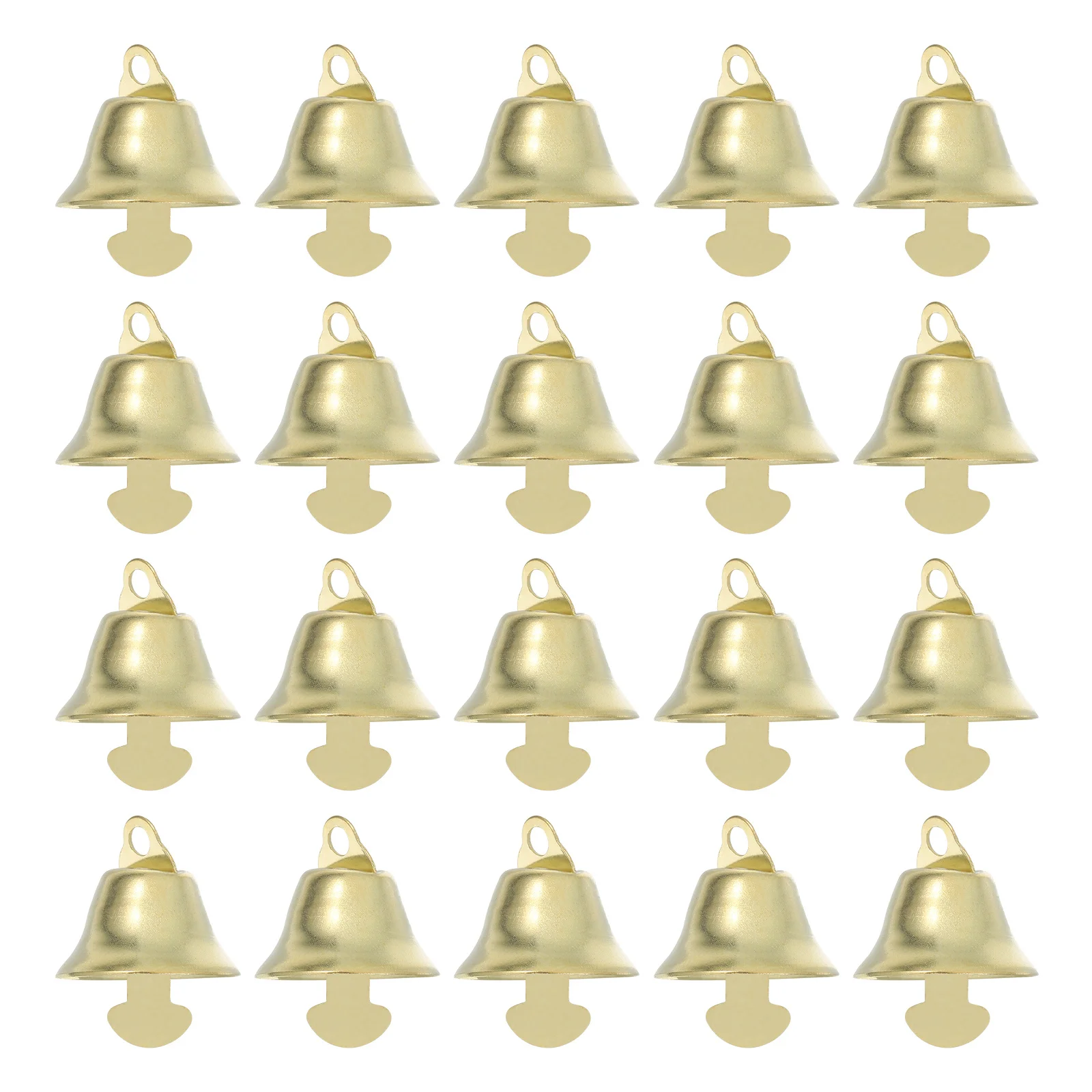 

72Pcs Small Colorful Brass Bells Creative Mini Jingle Bells for Crafting Wind Chimes Wedding Christmas Decorations