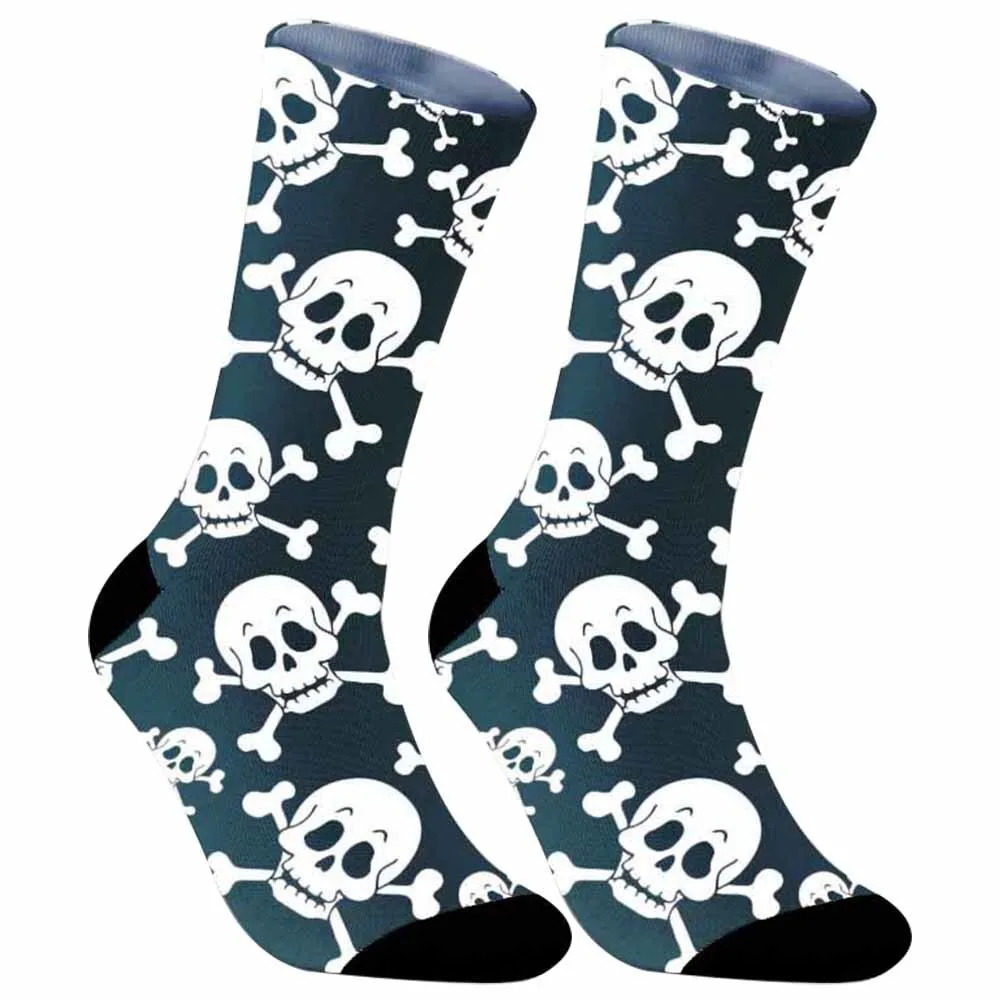 Calcetines divertidos de astronauta a la moda para hombres y mujeres, calcetines con estampado de animales y calaveras con grafiti, calcetines transpirables para el sudor, calcetines de Navidad 2024