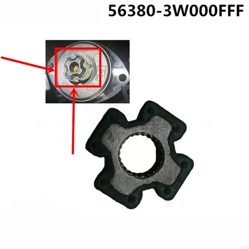 Universal Steering Machine Column Steering Coupling Car Steering Coupler For 56315-3W000, 56315-4T000FFF Easy to Install R6FB