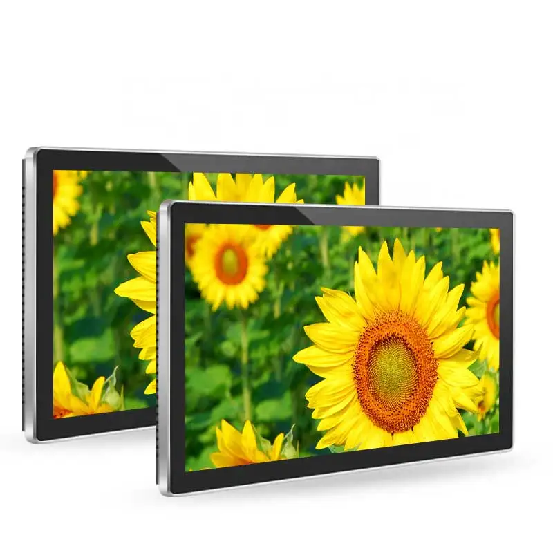 21.5 Inch Indoor Wall Mount Digital Signage Small Size LCD Advertising Video or Picture Display Screen