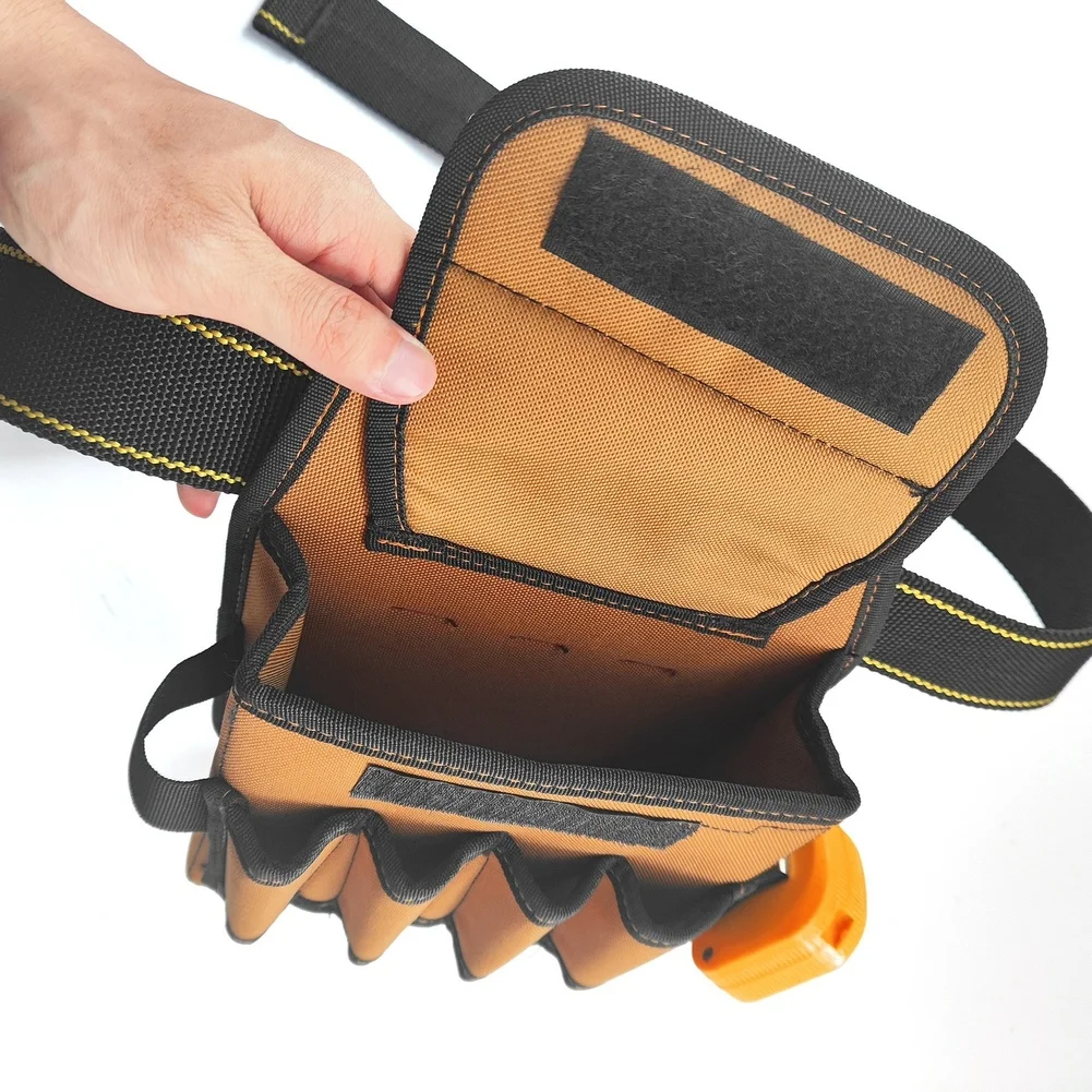  Multi-functional Electrician Tools Bag Waist Pouch Belt Storage Holder Organizer Heavy-duty Tool Bag Tool Belt Pouch Carpenter