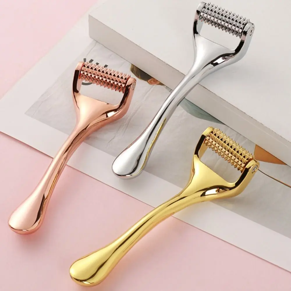 

Ролик для массажа лица против морщин, лифтинг-ролик для подтяжки кожи, портативный акупунктурный массажер для глубокого расслабляющего массажа тканей