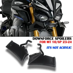 Frontal Wing For YAMAHA MT-10 MT10 MT 10 SP 2022 2023 2024 Motorcycle Sport Downforce Naked Front Spoilers Aerodynamic Deflector