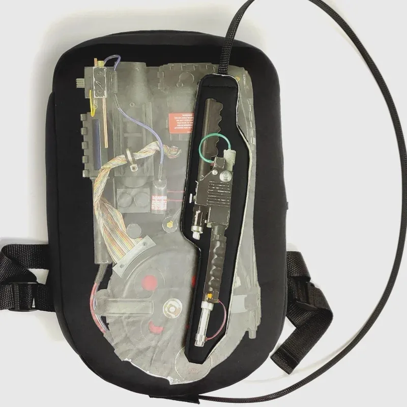 ゴーストバスターズコスプレハロウィンコスチューム大人男性&女性ジャンプスーツ布