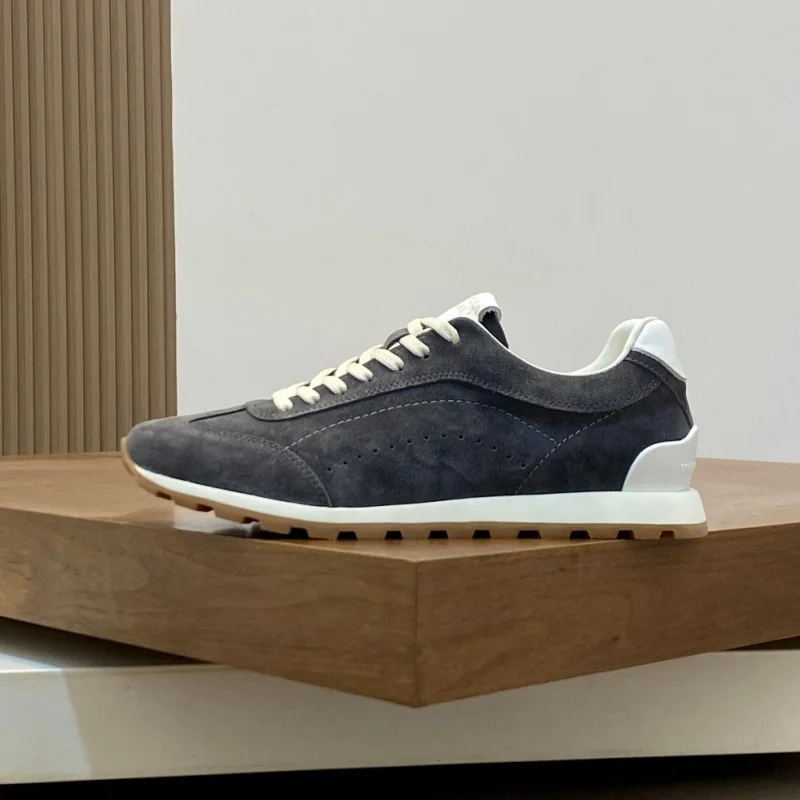 Italian designer leather calf leather high-end quality casual sports board shoes for men 2026 new model