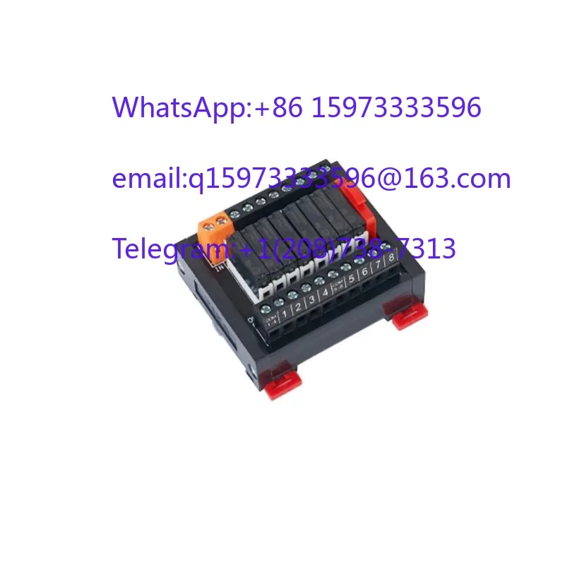 SK Series Relay Module Control Board and PLC Amplifier DIN Rail Pluggable 4-16 Channel 5-24V NPN/PNP Compatible