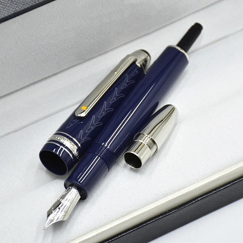 high quality blue 149 MB Fountain pen / Roller ball pen administration office stationery luxury write Ink pens