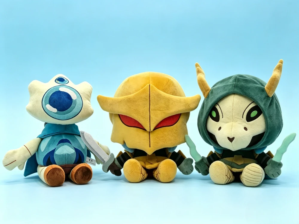 

Glitch Robot, Ironclad Warrior, Hunter Cute Soft Stuffed Dolls, New Game Plush Toys Birthday Gifts