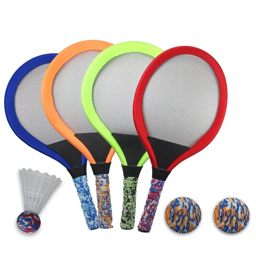 Environmentally Friendly Tennis Racket Set Not Easy To Deform Not Easy To Fade Portable Bright and Colorful