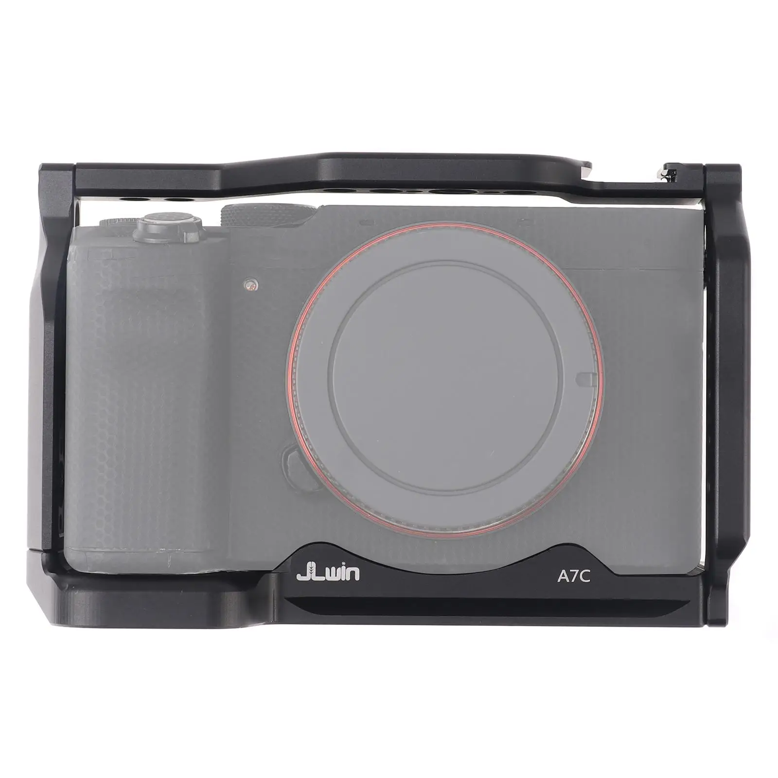 قفص أرنب للكاميرا 1/4 بوصة و3/8 بوصة مثبت يدوي لـ A7C