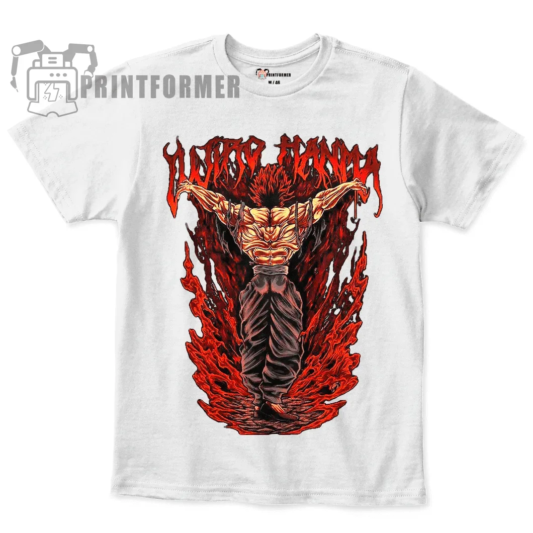 T-shirt Baki Le Grappler Hanma Anime, Manga Yujiro, Cadeau Unisexe, Tee-shirt Doux, Toutes Tailles, 100 Coton