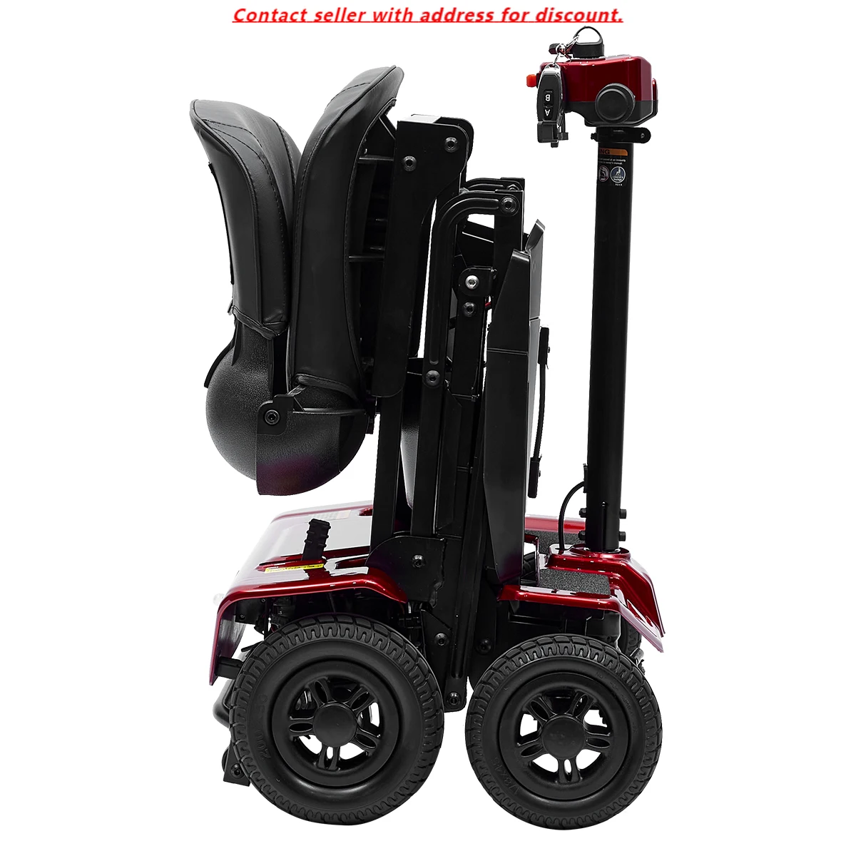 

250W Powerful Brushless Motor Off-Road Portable Lightweight Foldable 4 Wheels Electric Mobility Scooter For Adults