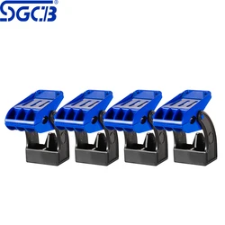 SGCB Pro 4PCS Mat Clamps Multi-functional Heavy Duty Car Floor Mat Clips Stainless Steel Spring Anti-Slip Auto Detailing Tools