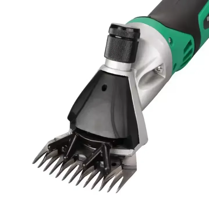 

Green Electric Wool Shears Adjustable Speeds Goat Clipper Machine Sheep Hair Cutter