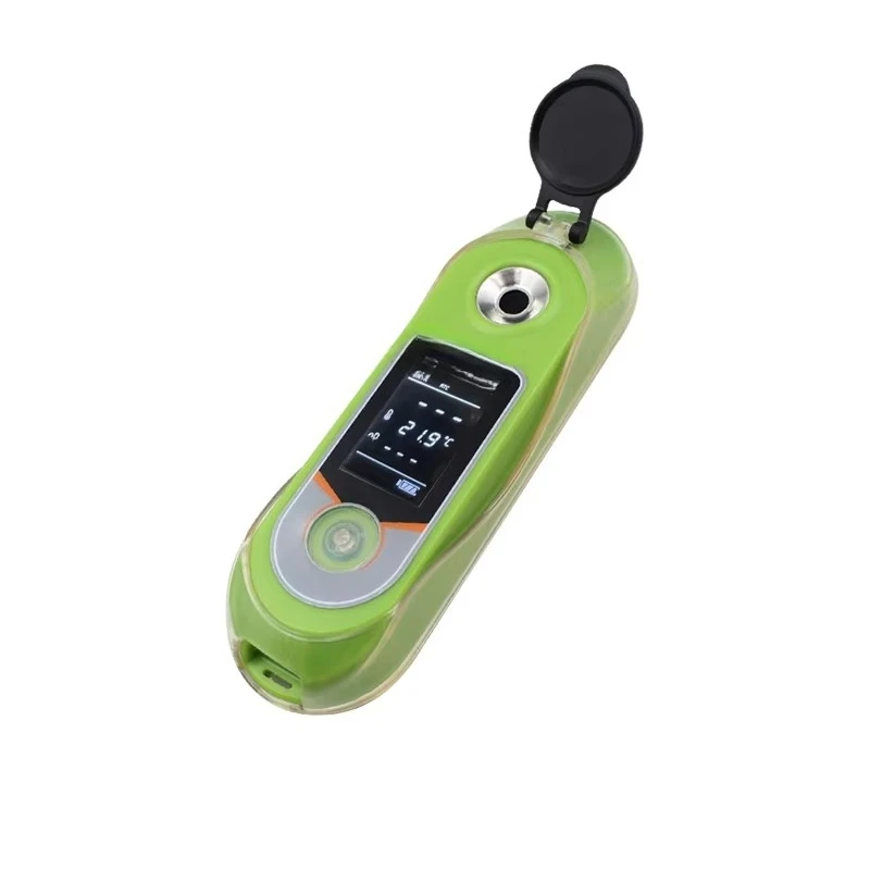 

High-precision digital refractometer for accurate measurement of 0 to 81.0% isopropanol in industrial cleaning agents