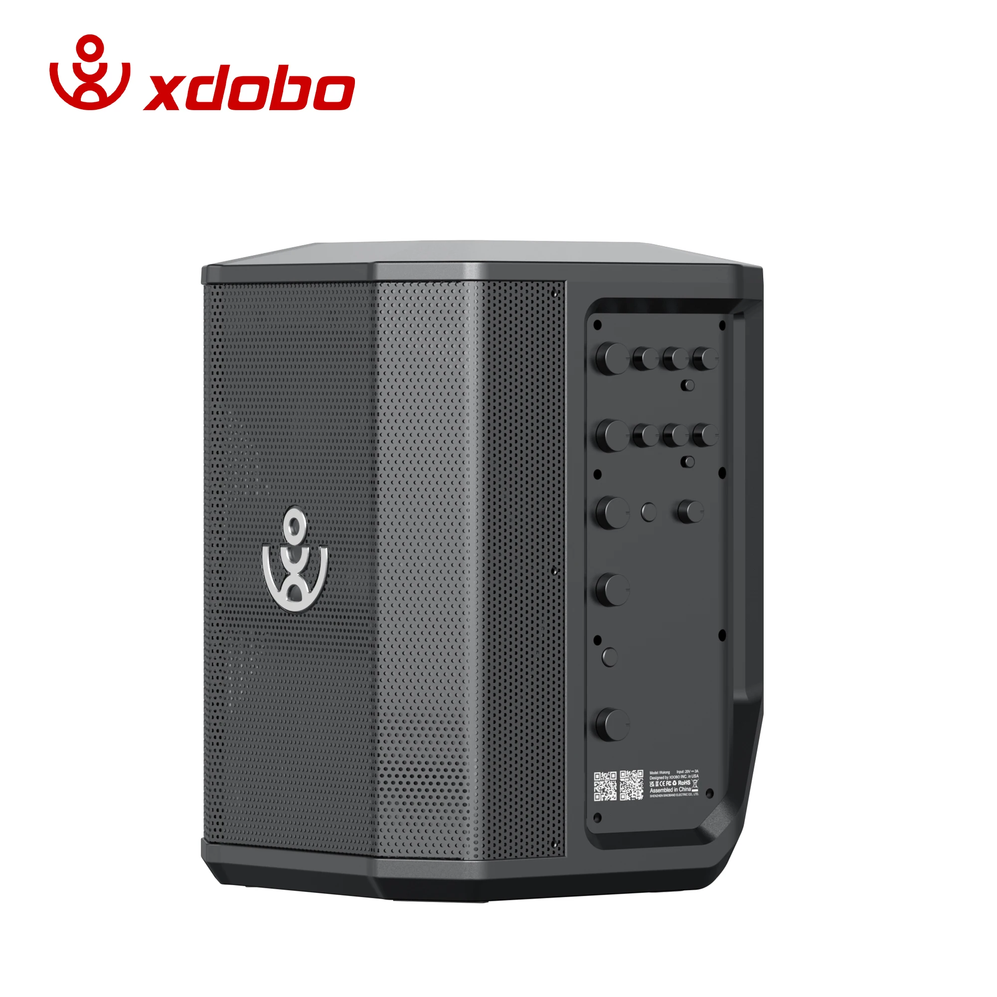 Xdobo 300W Home HiFi Audio Party Karaoke Speaker Wireless Rechargeable Portable 8 Hours Playtime Built-in Mic For Computer Live