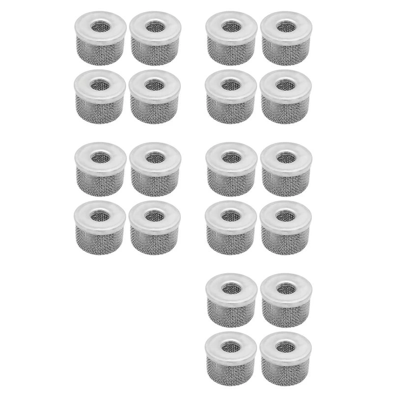 ABRN-20Pcs 181073 Or 181-073 Pump Inlet Strainer,Screen Filter 1/2In NPT Thread Stainless Steel