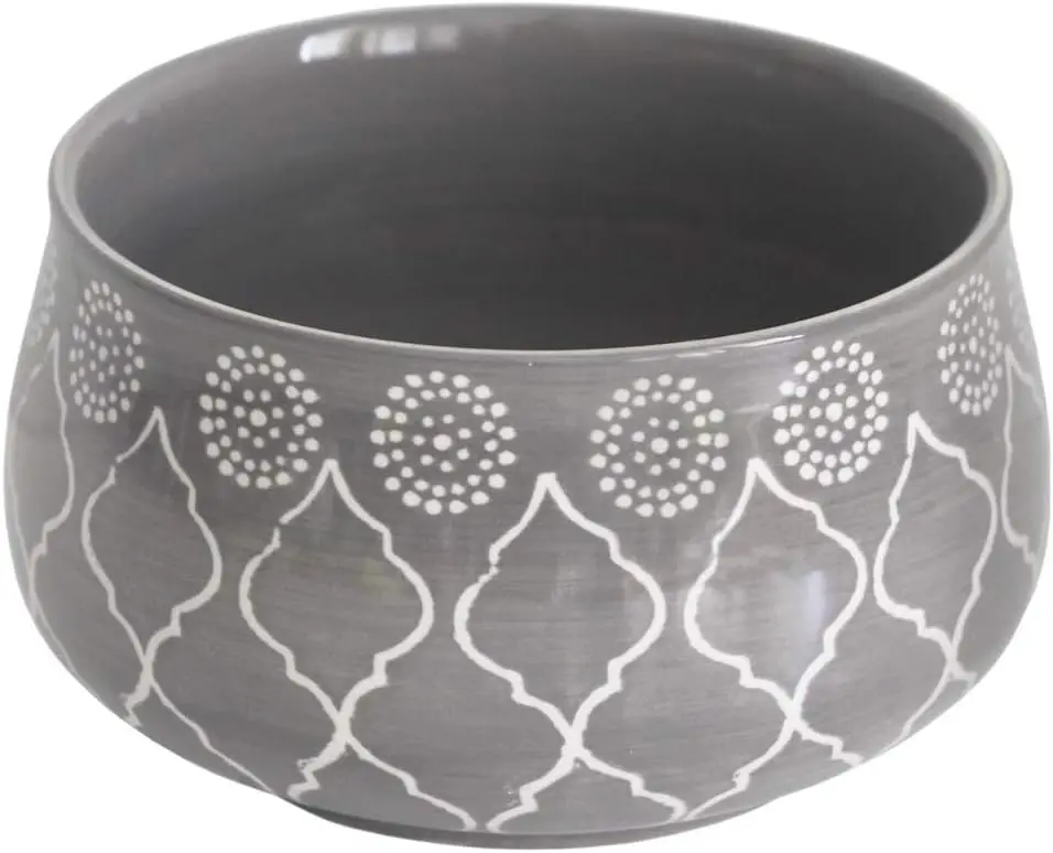 MAROKKANISCHES GRAUES 16-TEILIGES DINNERWARE-SET