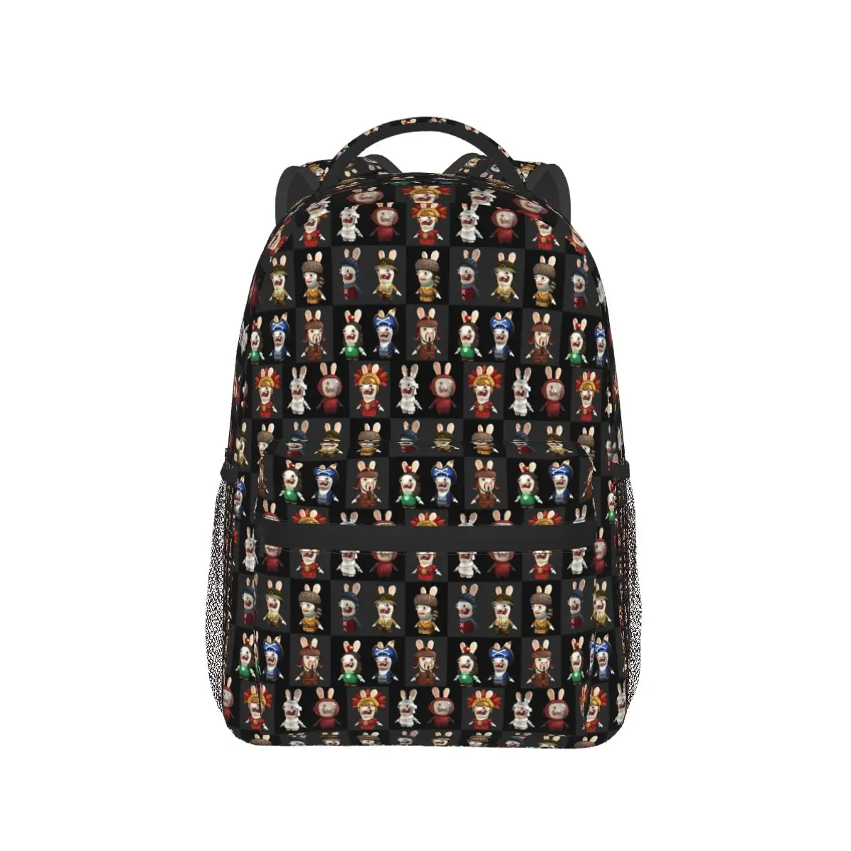 

Raving Rabbids Backpack Hot Sale Daypack Large Capacity Children BookBag School Bag Shoulder Bags for Men Women