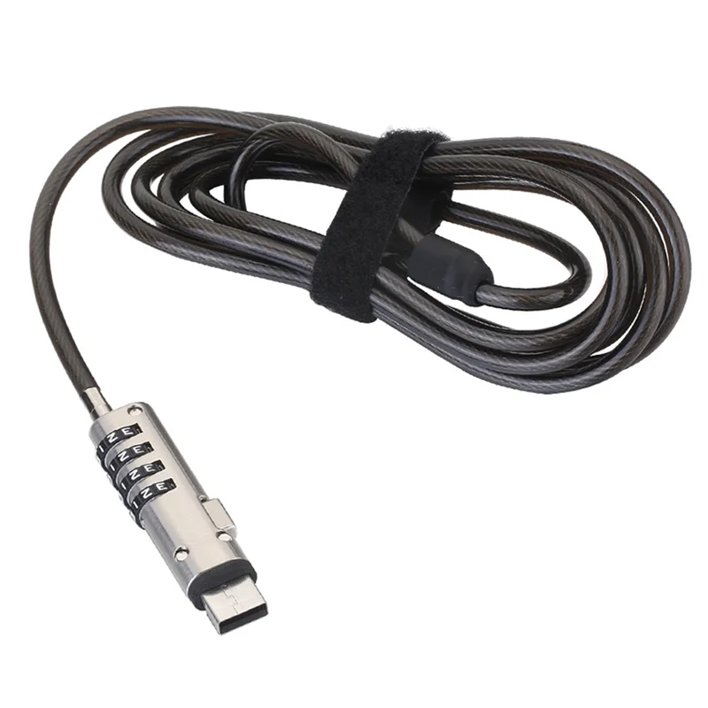 USB P word Lock Computer Lock P word Protection Anti-Theft Lock Universal Laptop Computer P word Lock