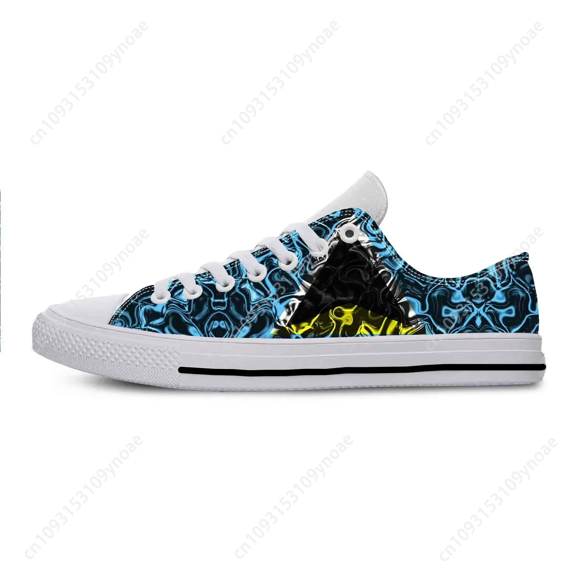 Saint Lucia Lucian Flag Patriotic Pride Cool Funny Casual Cloth Shoes Low Top Comfortable Breathable 3D Print Men Women Sneakers