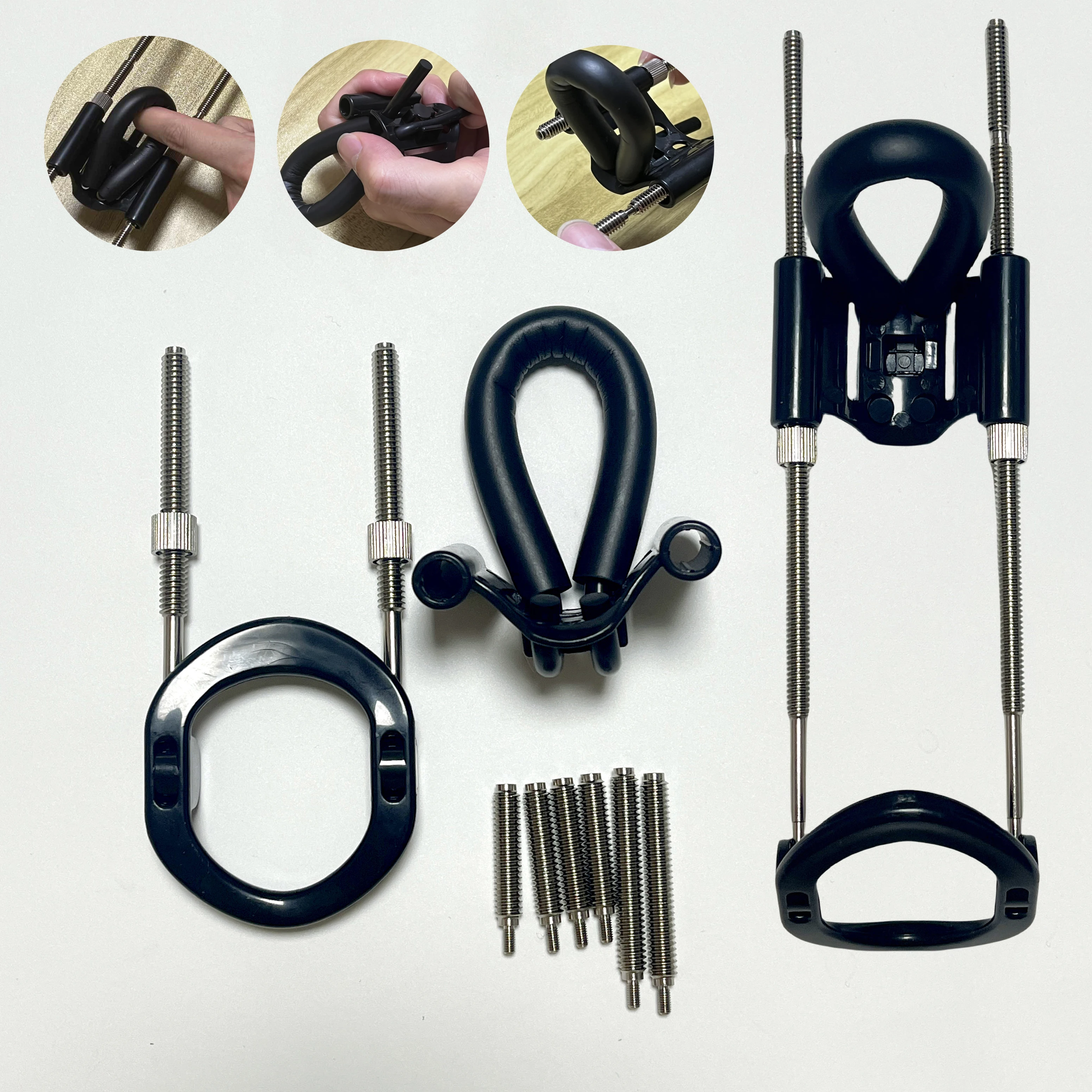 Mini Metal Tension Bracket Reusable Extension Enlargement Trainer Bedroom Goodies Adult Adjustable Massage & Relaxation