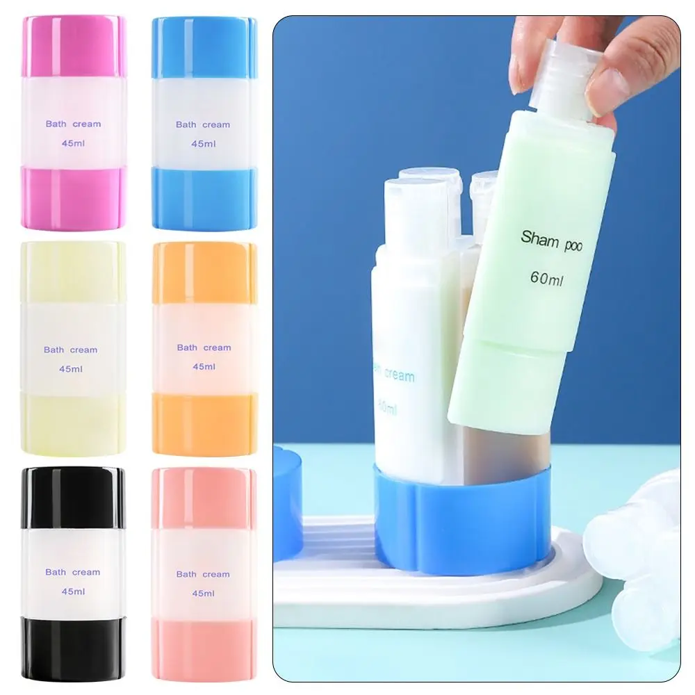 3Pcs/Set Cosmetic Travel Spray Bottle 45ml 3-in-1 Personal Care Makeup Container Plastic Outdoor Dispensing Container