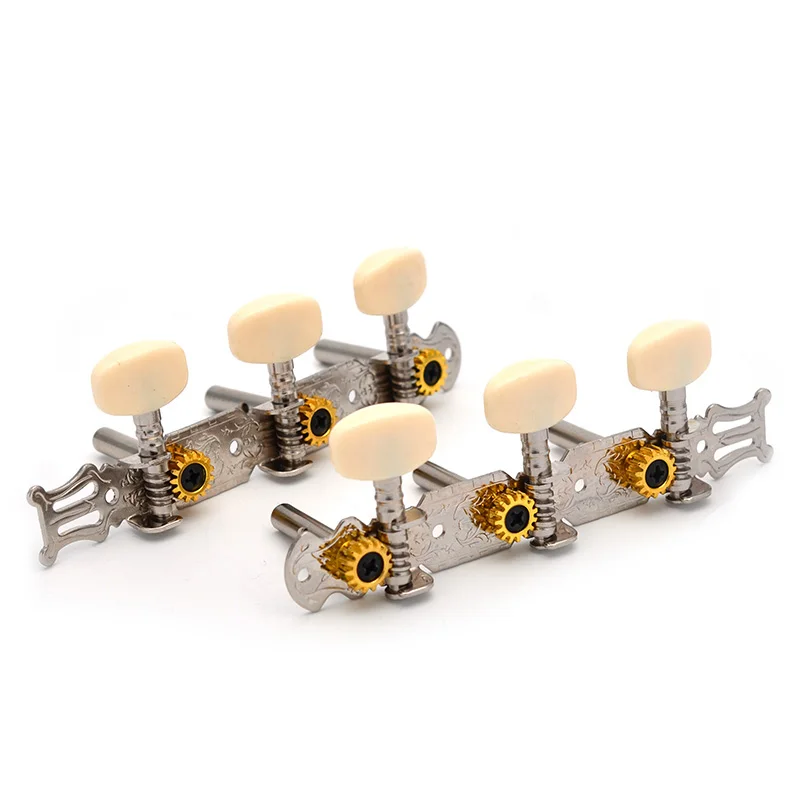 Best Offer Chrome Guitar Tuning Pegs Keys Tuners Machine Heads for Classical Guitar