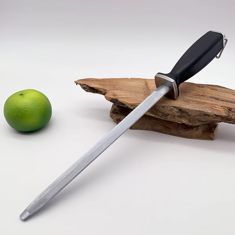 Sharpening rod butcher professional sharpening stick home kitchen sharpener fine-grained sharpening stone retaining stick musat
