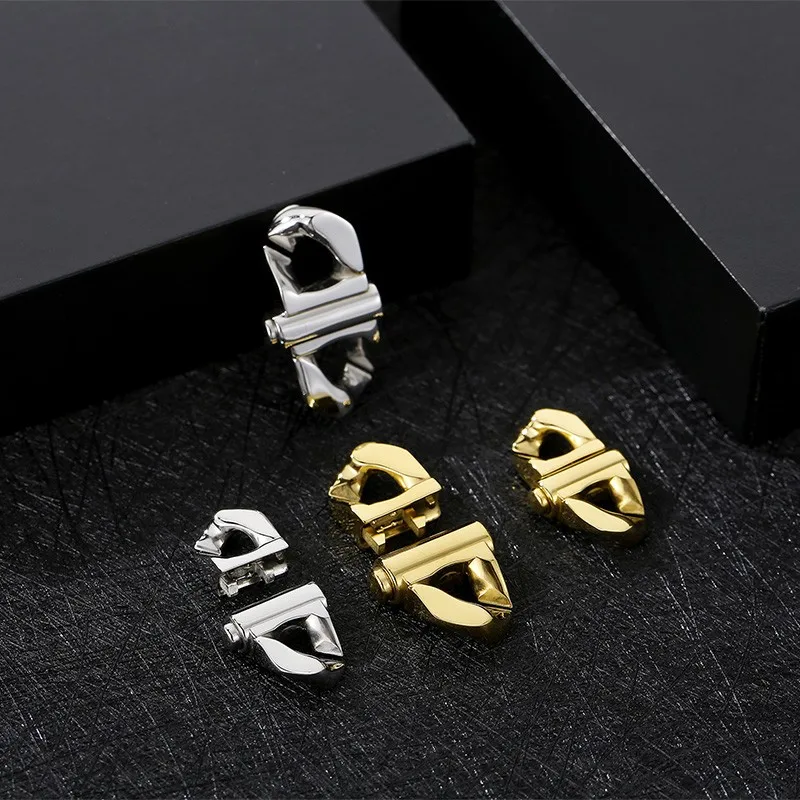 1pieces Stainless Steel Clasps for Chain Bracelet and Necklace Clasp Buckle Jewelry Making Accessories