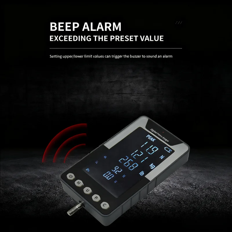 DF -1000  100N;100kg;220 lb Digital Force Gauge Push Pull Force Gauge  Digital Dynamomete