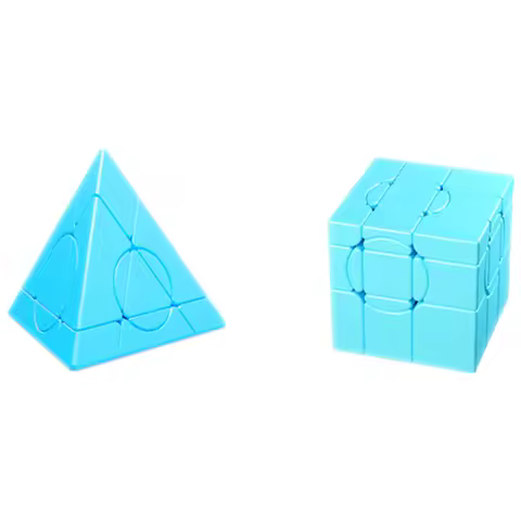 Shengshou Mirror Crazy 3x3 Cubes Alien Crazy Magic Tower Professional Educational Speed Idea Fun Puzzle Cubo Magico Toys Gifts