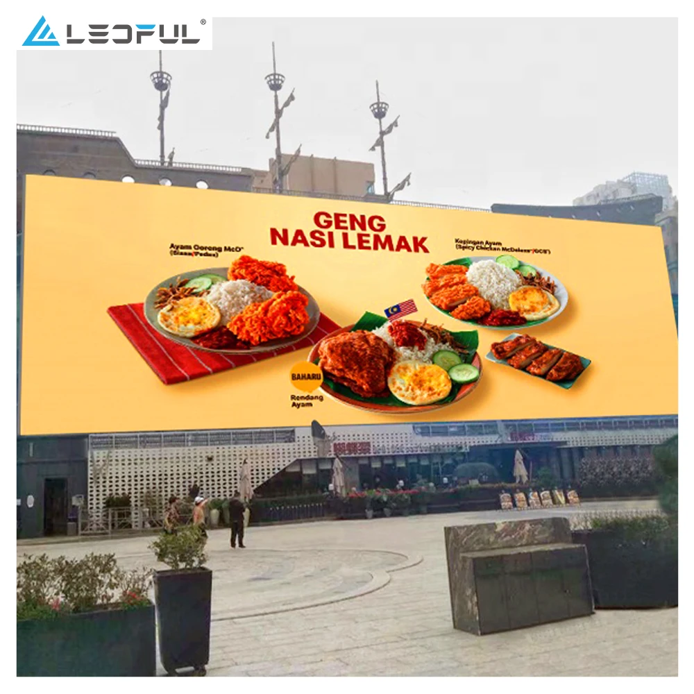 Full Color SMD Advertising Screen Easy Installation Size 500*1000mm P3.9 P7.8 P10.4 Transparent Glass LED Display