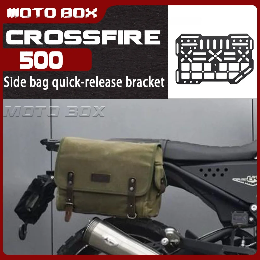 

For BRIXTON CROSSFIRE 500 modified side bag for 500gk side tactical hanging board