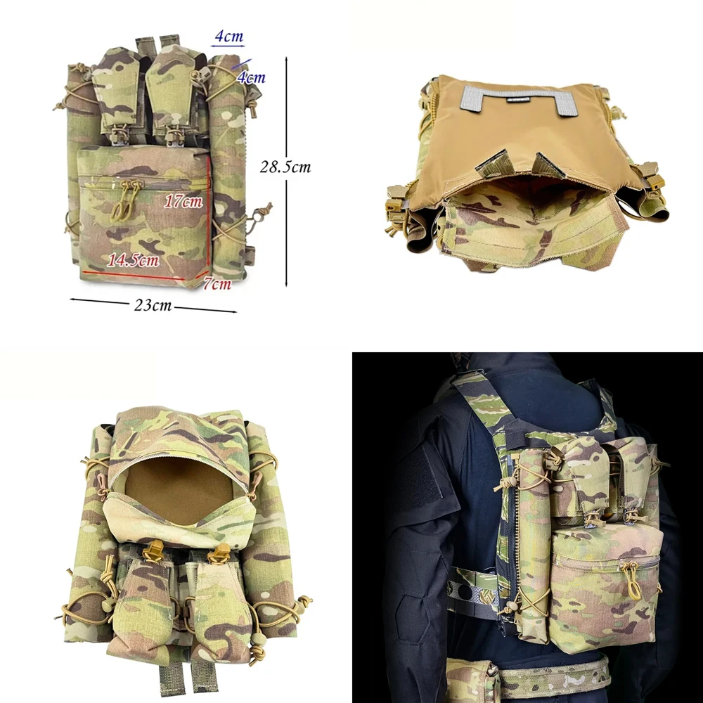 

Многофункциональная задняя молния, сумка, задняя панель, оборудование для вырывателя