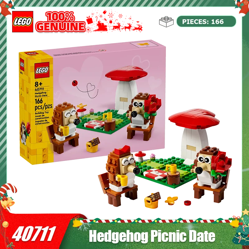 

LEGO Building Blocks Splicing Box Series 40711 Hedgehog Picnic Party Splicing Blocks Children's Toy Gift