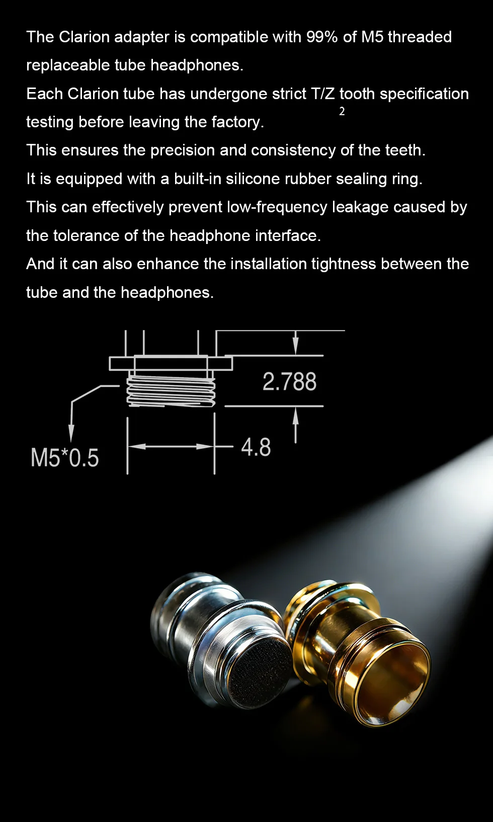 SIRINLABS Clarion Ohrhörer-Aufsätze MAETM Multi-Dimensional Acoustic Expansion Kit für Moondrop SIMGOT – Detail 8