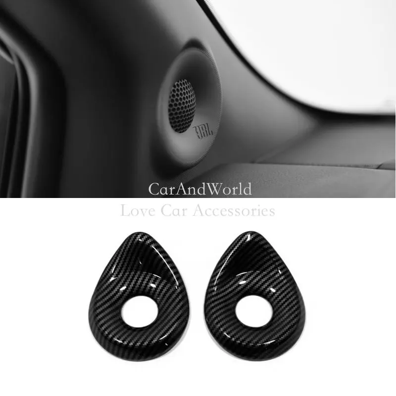 

Внутренняя треугольная стойка динамика, аудиорамка, крышка громкоговорителя, хромированные накладки из АБС-пластика для Toyota Sienna XL40 2021-2025, автомобильный аксессуар